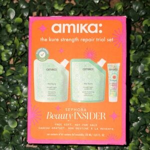 Amika The Kure Repair Set with Orange and Green Packaging